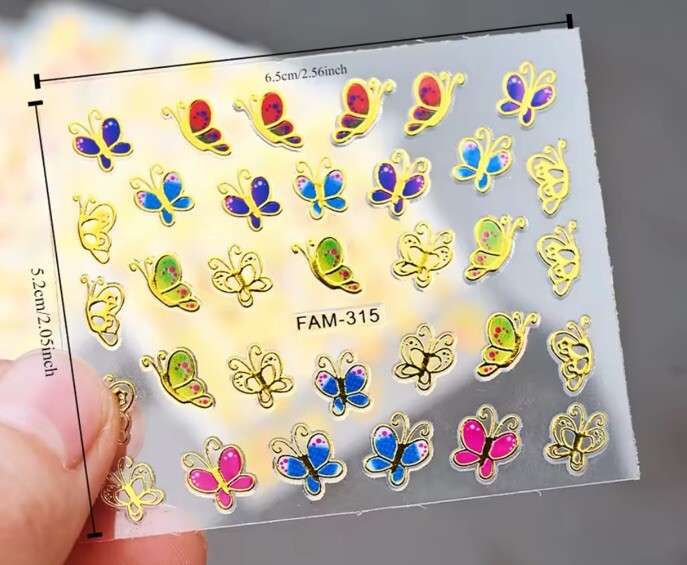 Nail Stickers 24 Sheet LOT FREE Shipping For Girls And Women