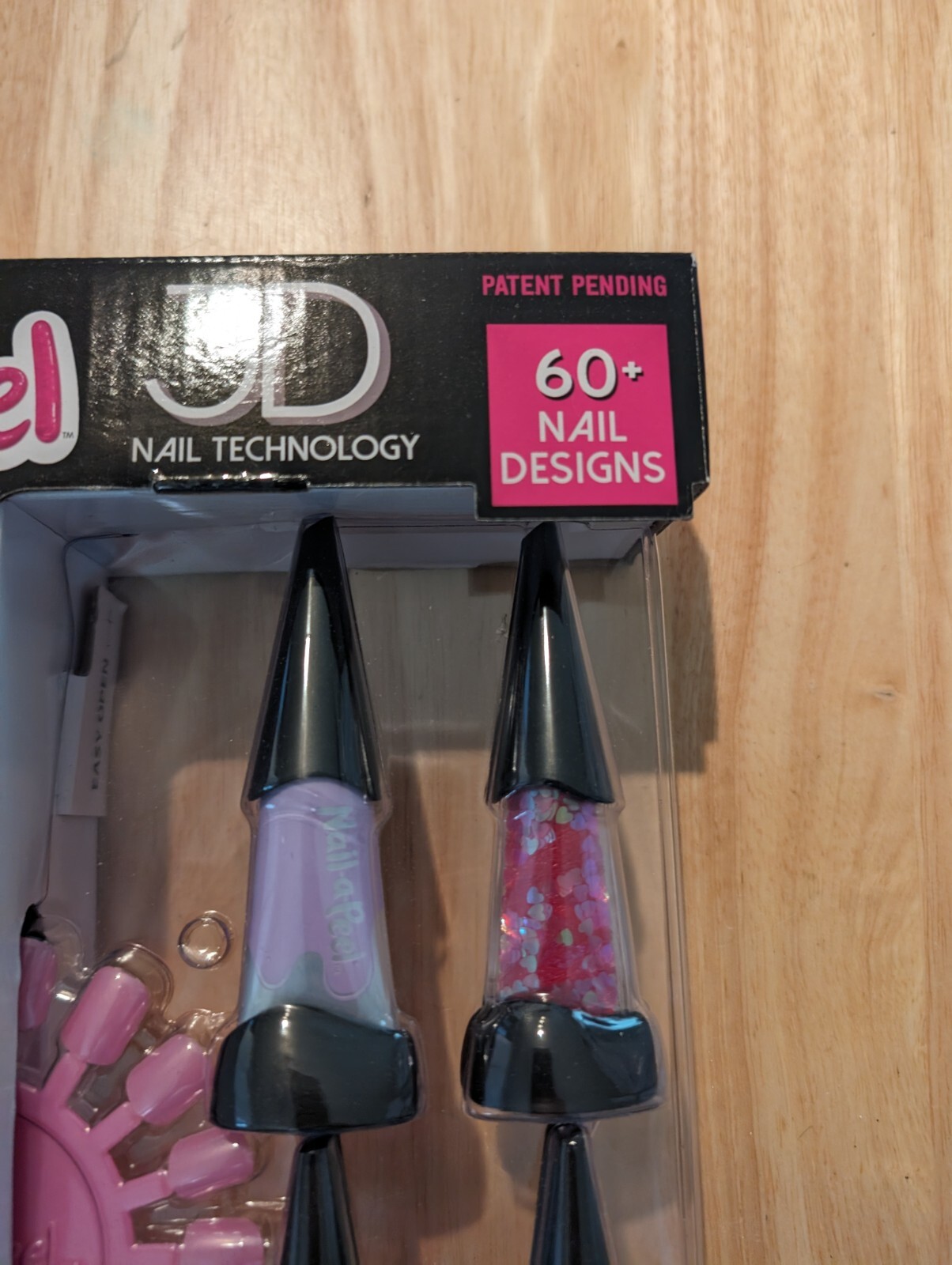new 3d nail art manicure tip diy decoration polish nail-a-peel sugar rush kit