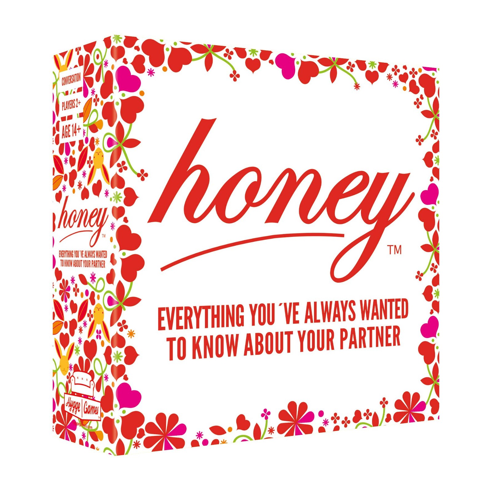 Hygge Games Honey – Everything 5.7 inches x x 1.8 inches, Red