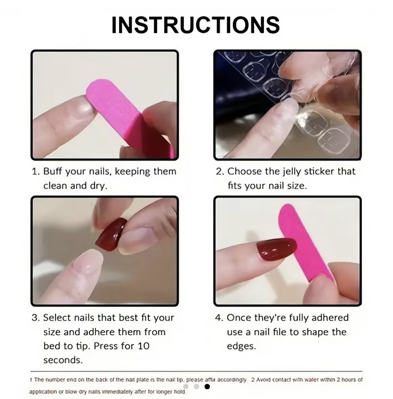 Small Size Press On Nails (80pcs)
