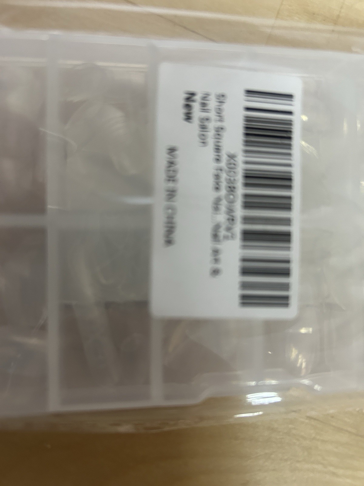 2 Boxes of Krofaue Short Square False Nails
