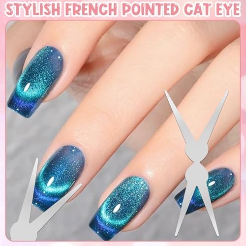 New Pink 3-in-1 Ring Cat Eye Magnet, Cateye Magnet for Nails Magnet Tool Easy