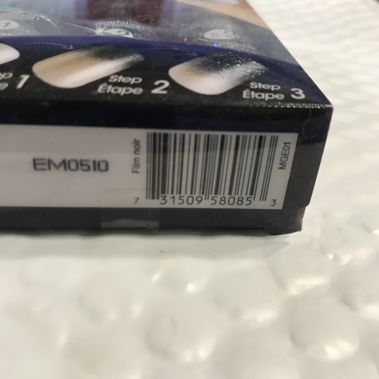 KISS Gradation Polishes 3 Easy Steps 58085 MGE01 unsealed NIB