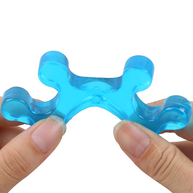 2Pcs Soft Silicone Toe Separator Flexible Finger Spacer Manicure Pedicure Y .t2