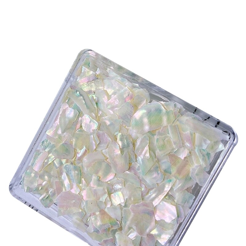 Nail Art Shell Flakes Abalone Nail Charms 3D Irregular Slices Shell Nail Art