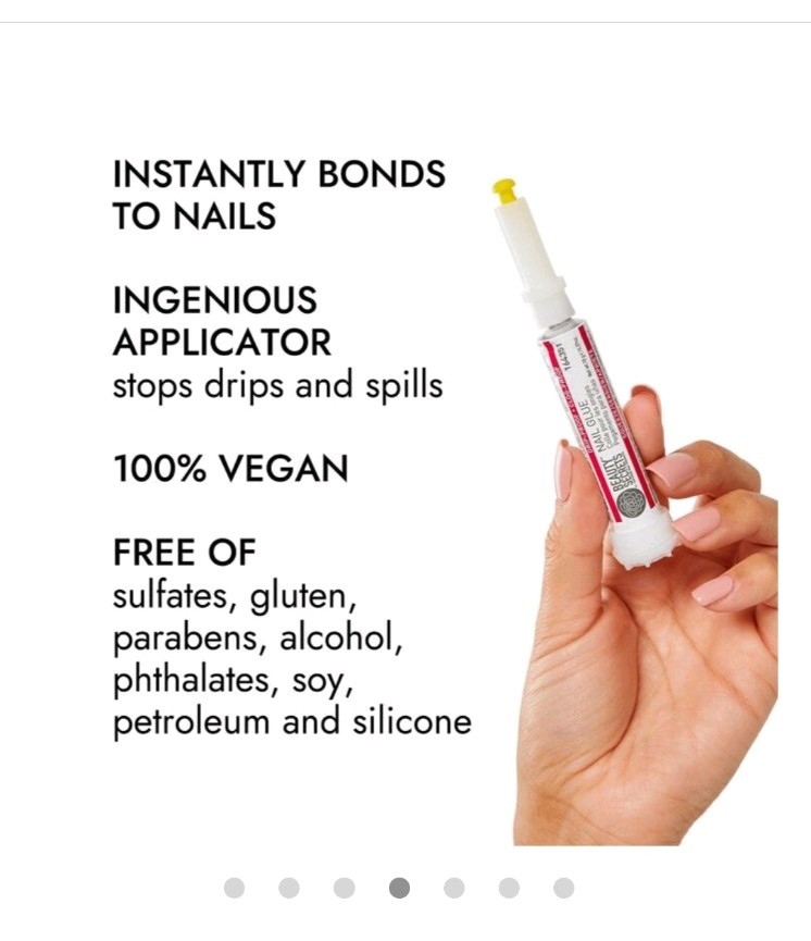 Beauty Secrets 2 Pack Drip and Clog Proof Strong Nail Glue Brand New