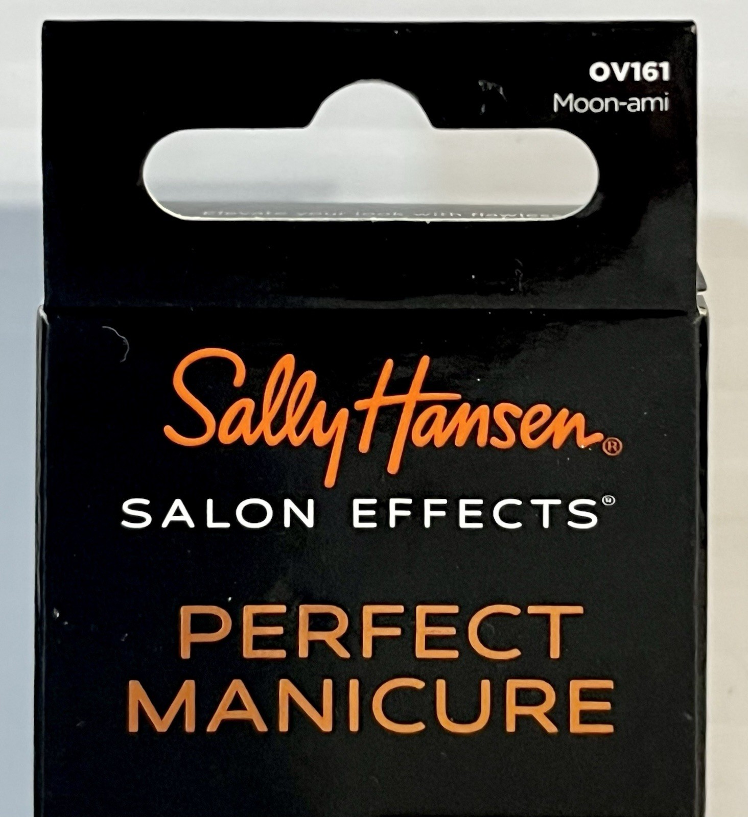 2pk Sally Hansen Salon Effects Perfect Manicure Medium Oval/Moon-ami OV161 NEW