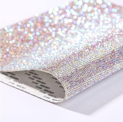 Bling Rhinestone Sheets, Glitter Rhinestone Stickers Self Adhesive for DIY Cr…
