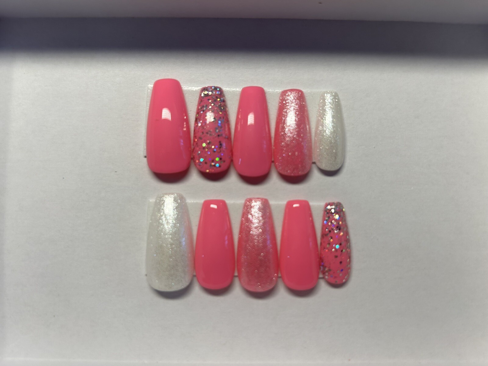 Barbie Pink Press On Nails