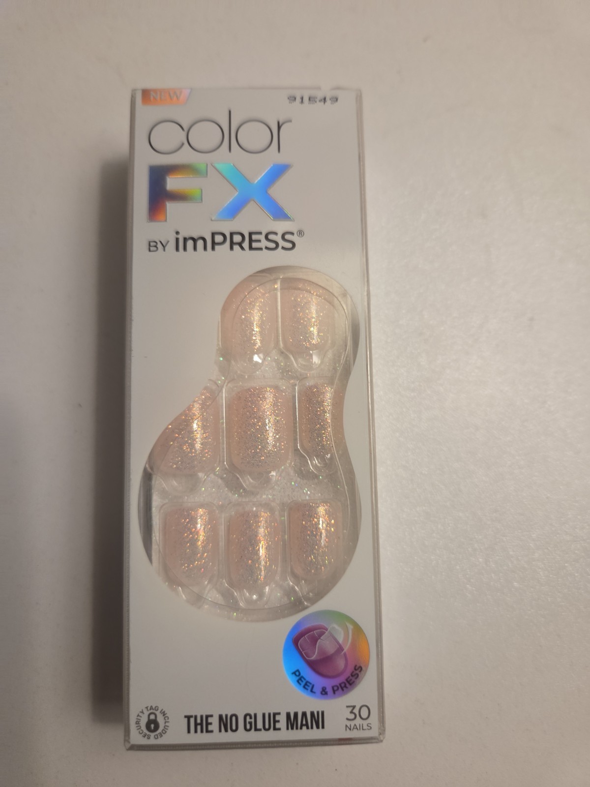color fx impress nails short