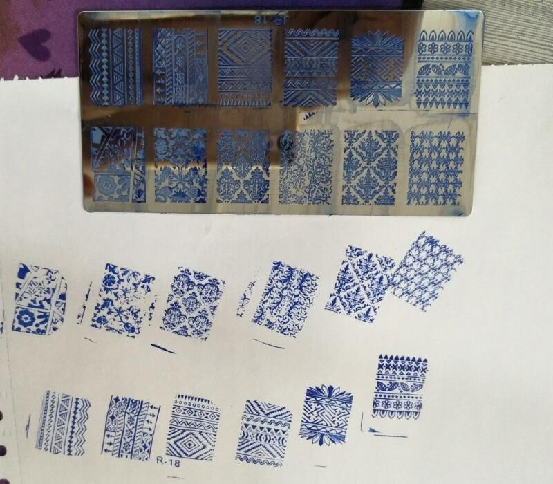 1Pc Nail Art Stamp Plate Geometric Line DIY Stamping Image Plate 6*12CM Nail Sta