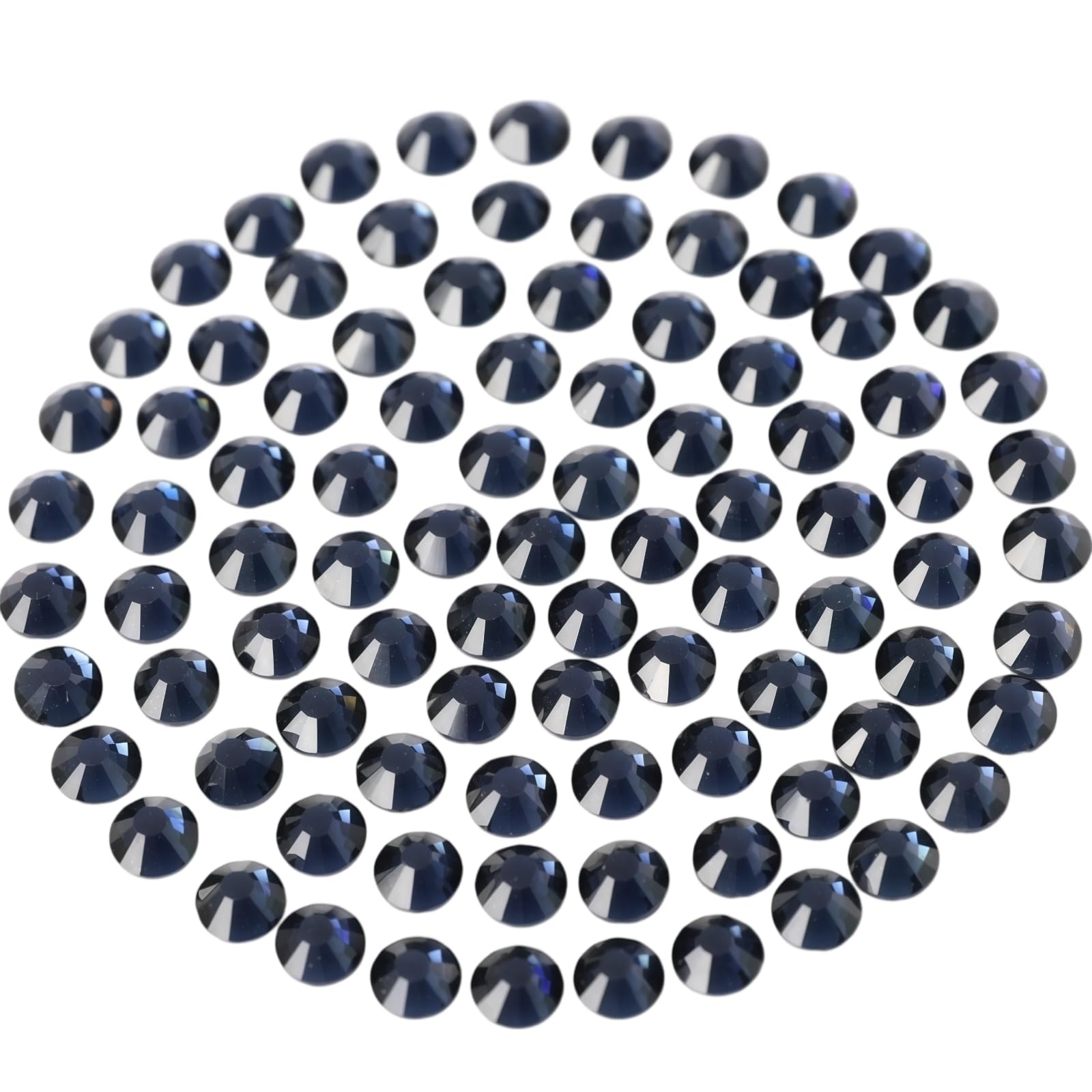 Diamonland Flatback Glass Crystal Rhinestones Rounds Gems for Bedazzling Nail…