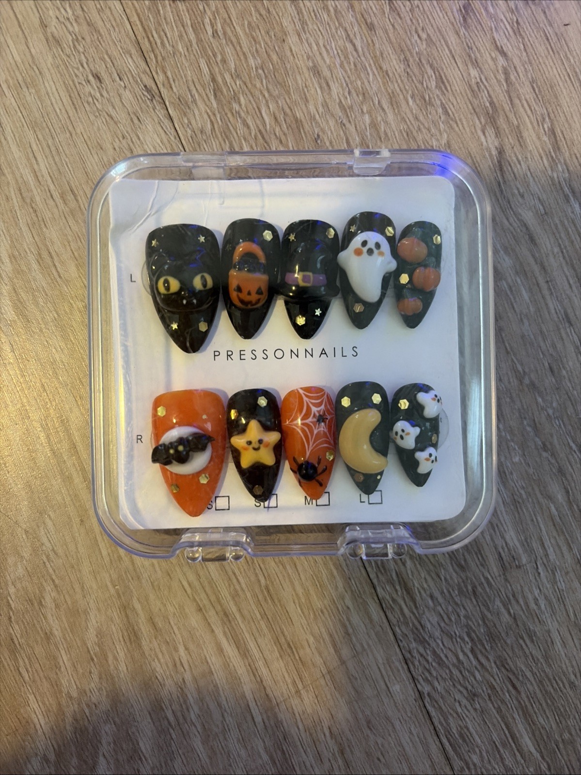 Multiple Sets Of Press On Nails Both Handmade And Store bought