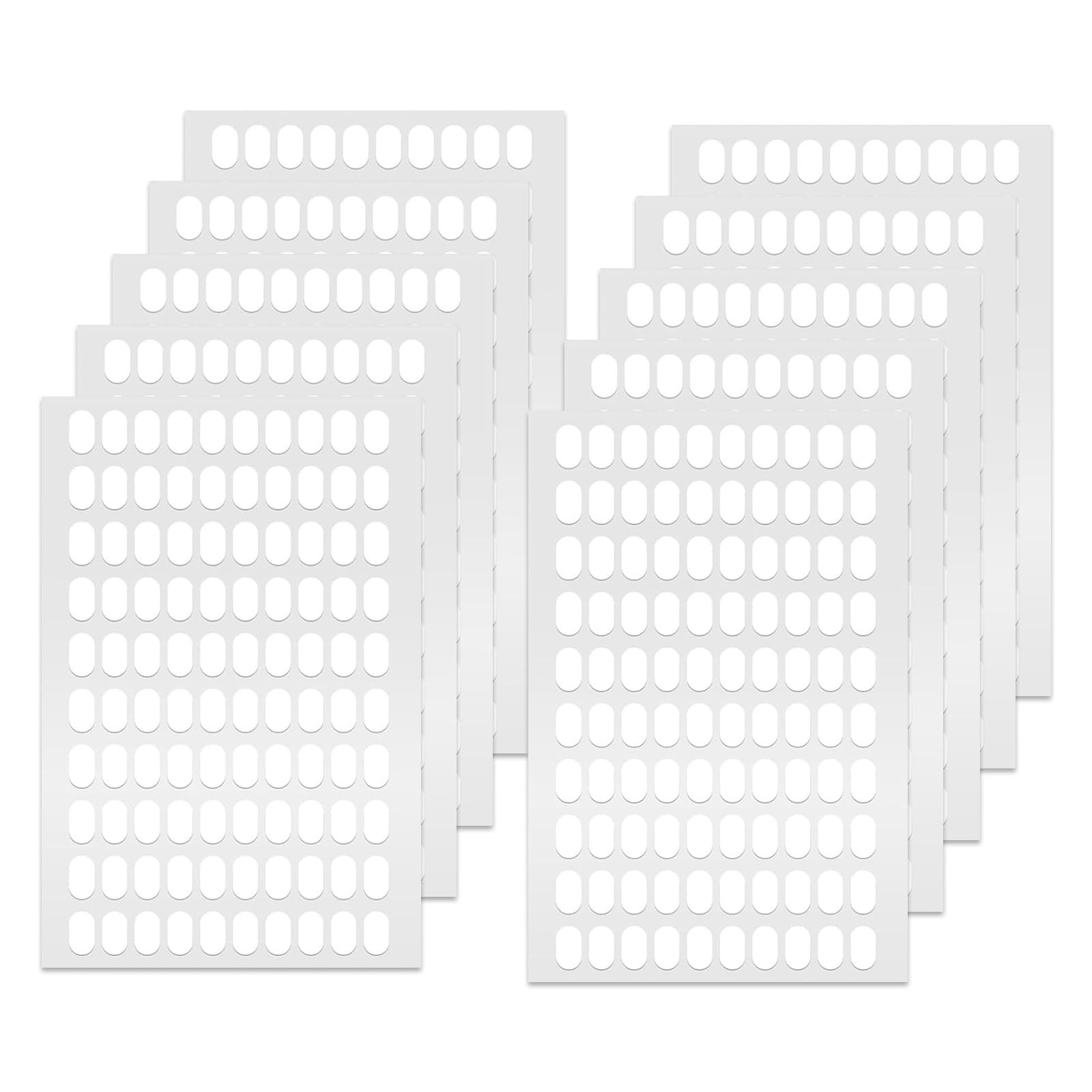 1000 Pcs False Tip Double Sided Adhesive Tapes, Pre-Cut Nail Display Strips, …