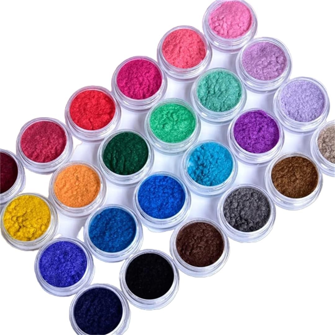 24 Color Fuzzy Velvet Nail Glitter Powder Set – Holographic Nail Art Dust & Sequ
