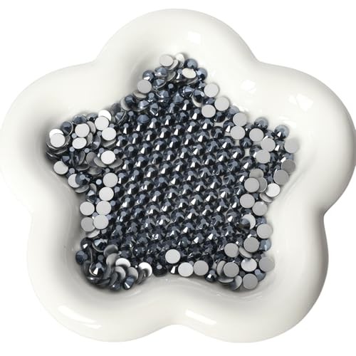 Diamonland Flatback Glass Crystal Rhinestones Rounds Gems for Bedazzling Nail…
