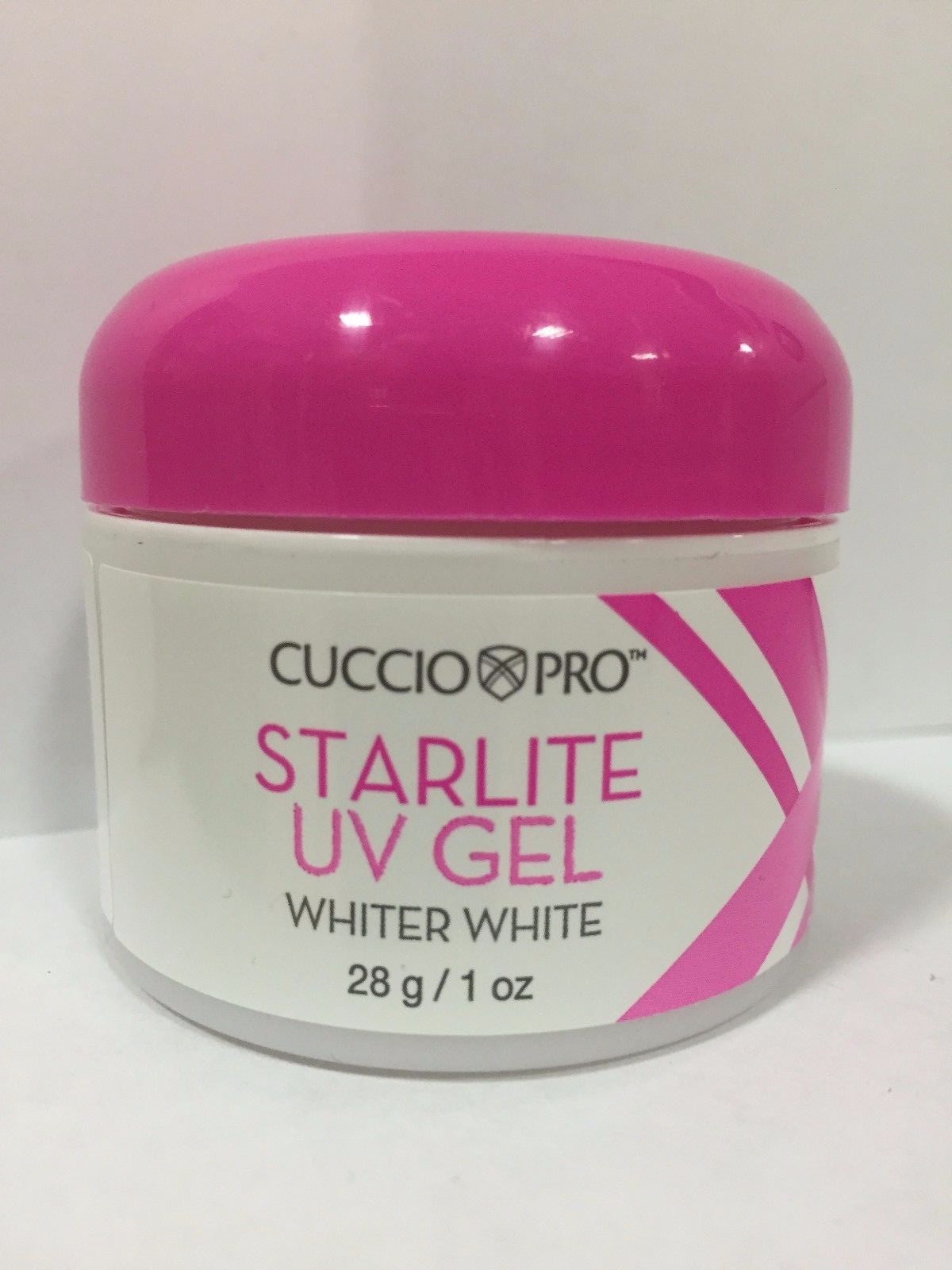 Cuccio Pro StarLite Sculpting UV Nail Gel CLEAR PINK Whiter White 1oz(28g)