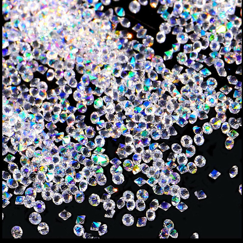 Wholesale Crystal Pixie 3D Nail art Stones Micro Zircon 1.1mm Mini Rhinestones