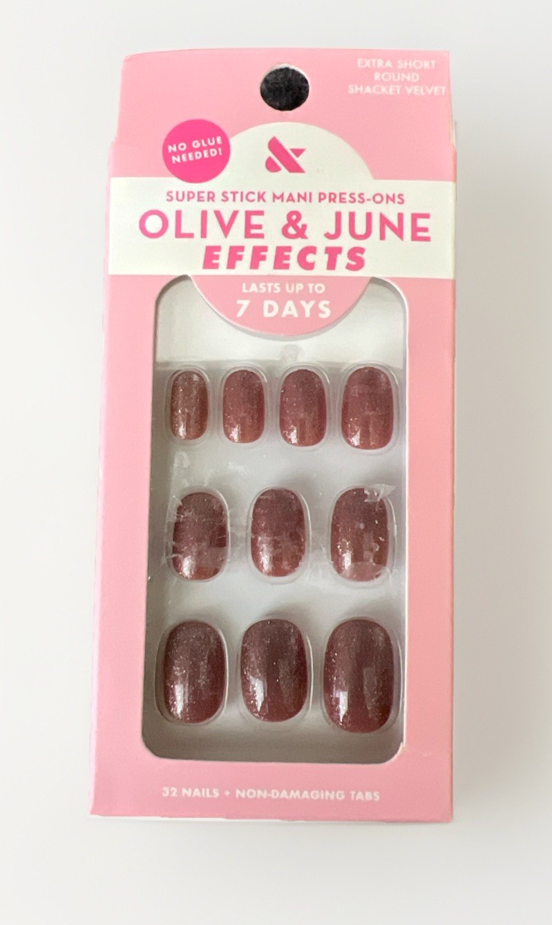 Lot Of 3 Press On Nails Sets OLIVE & JUNE EFFECTS, Kiss galaxy, Oh So Jelly