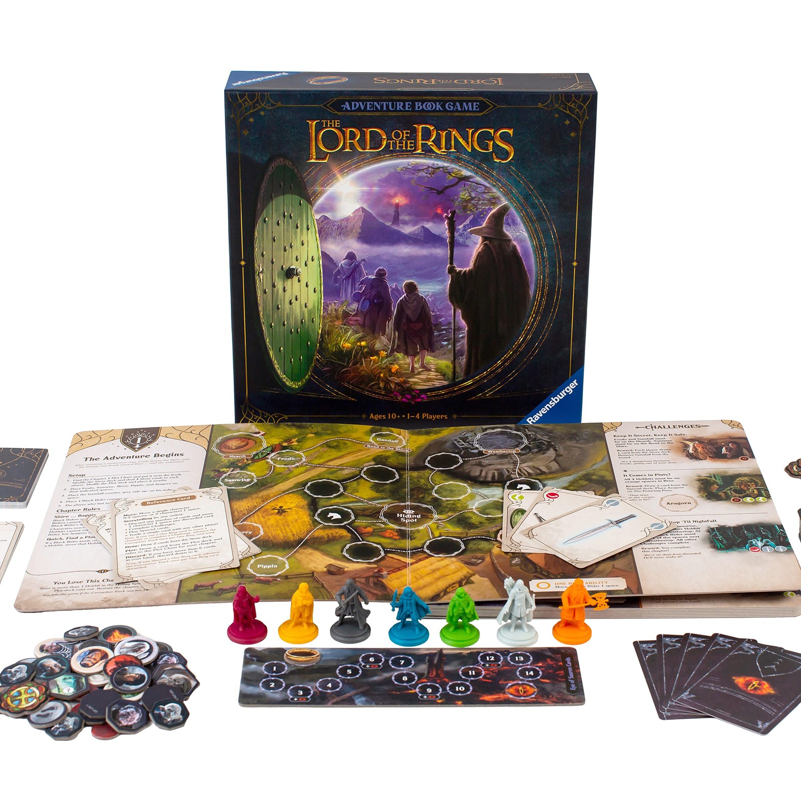Lord of The Rings Adventure Book Game 10.5 inches x x 2.25