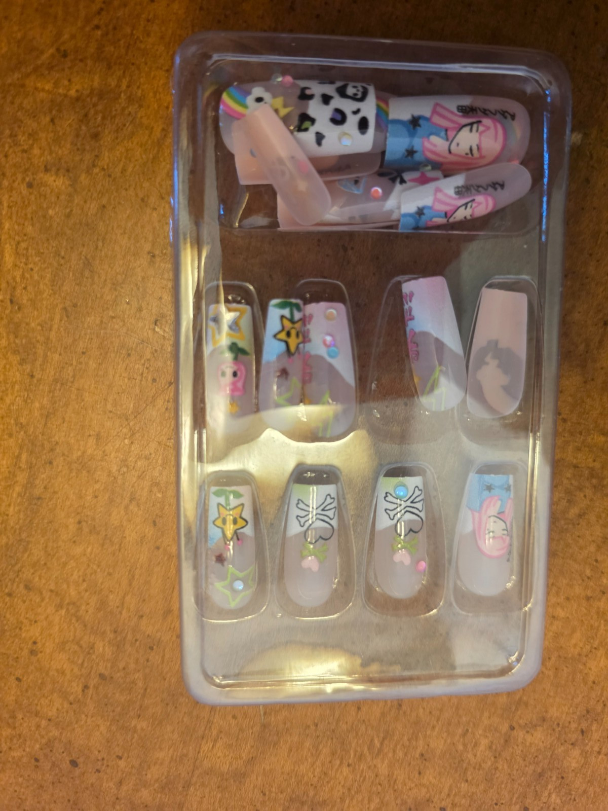 Lot of 29 Random Assortment False Fake Press On Nails NEW No Glue Included