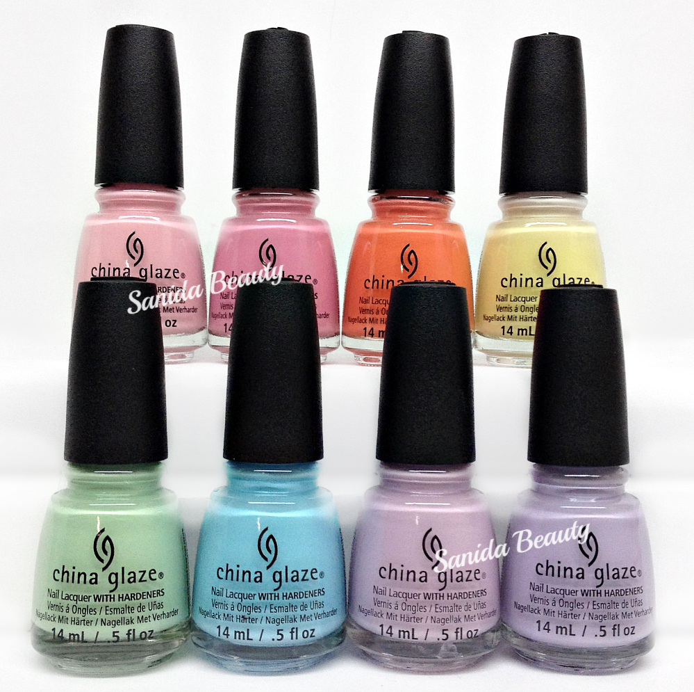 China Glaze Nail Lacquer – PASTELS 2017 Collection – Choose Any Color