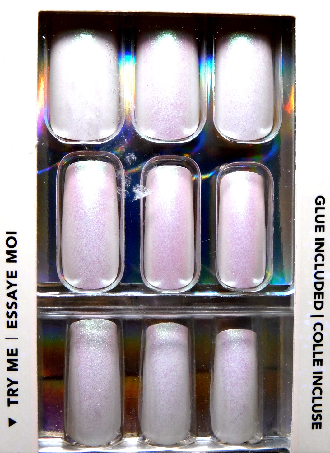 CBI Distributing Corp.~Icing 24 Faux Nails Vegan #AF.AM Baby Soft Light Pink