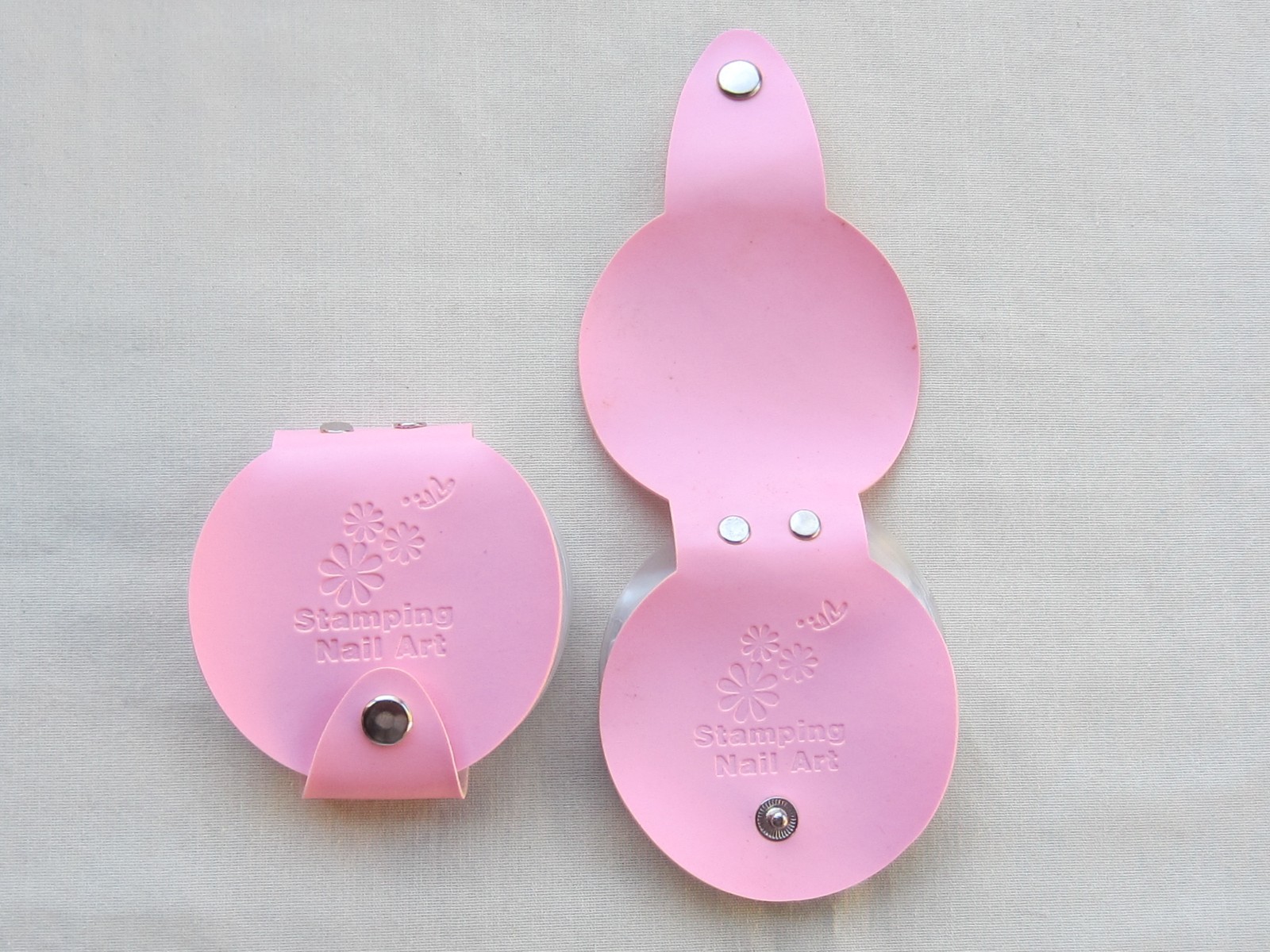 24 Slots Nail Art Stamping Plate Case BagTemplate Holder Storage for Round 5.5cm