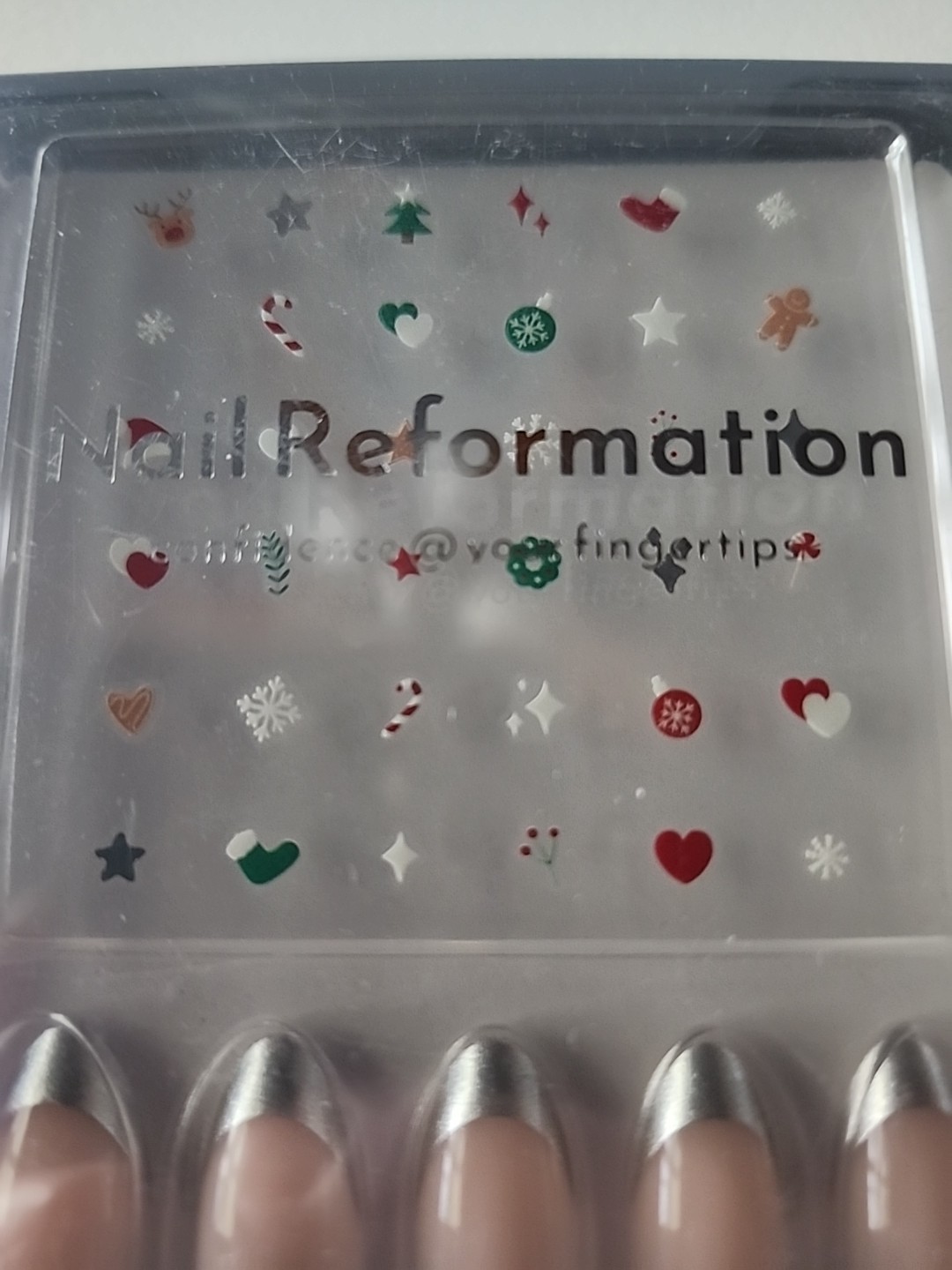 Nail Reformation 32 Press On Nails, Art Stickers, Glue, Cuticle Serum, File