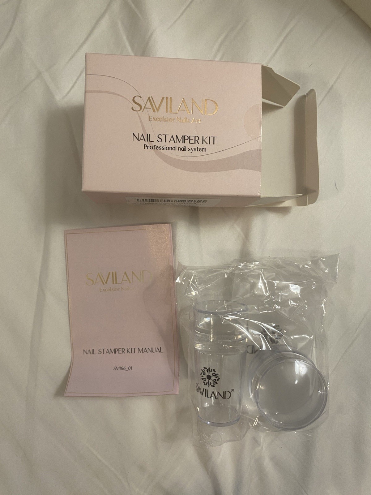 Saviland Nail Stamper Kit Professional Nail Art System