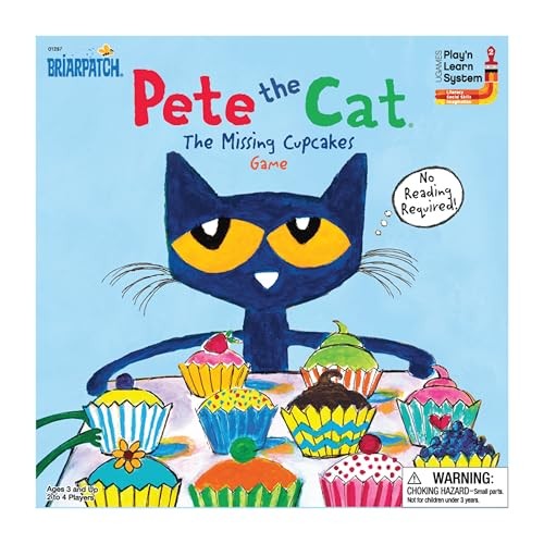 Briarpatch Pete the Cat The Missing Cupcakes Game, Fans of Small, Multi
