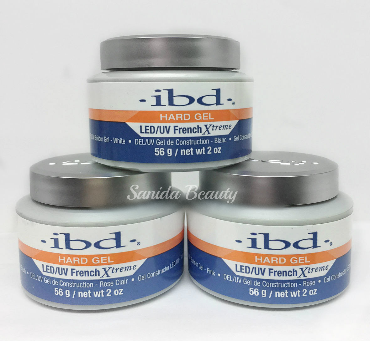 IBD LED/UV FRENCH XTREME NAIL GEL 2oz/ 56g – Pick Any Color