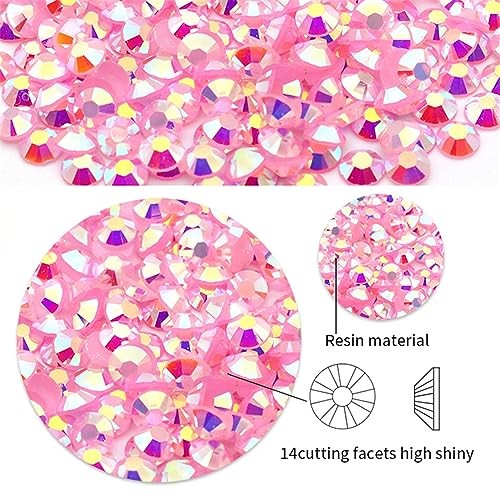 1440 Pcs SS20 5mm Flatback Rhinestones for SS20/5mm/1440 PCS Crystal Yellow AB