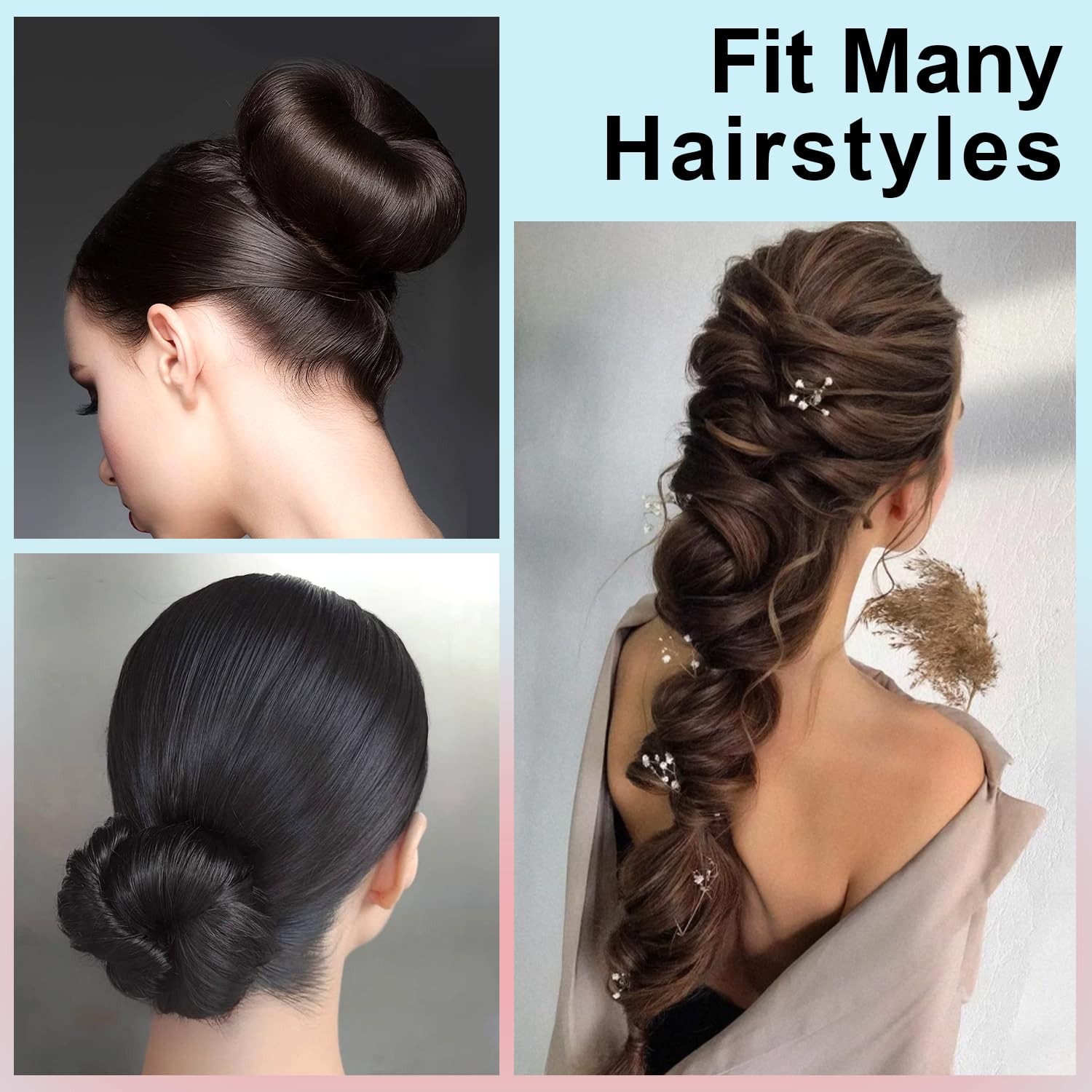 U Shaped Hair Pins,TsMADDTs 100 Pcs Blonde Bun Pins for Women A-Gold