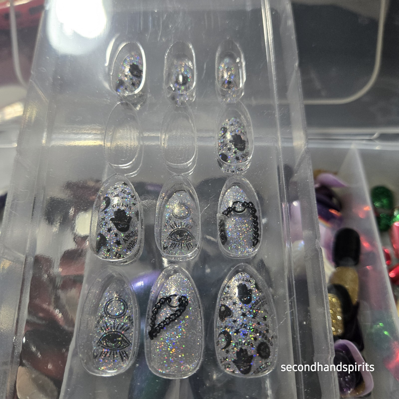 Press On Nails Kit Nail Womens Diy Nail Multicolor Assorted Lot Mainly Holiday