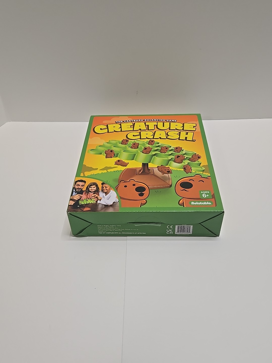 Creature Crash by Relatable The Capybara Balancing Game NEW SEALED