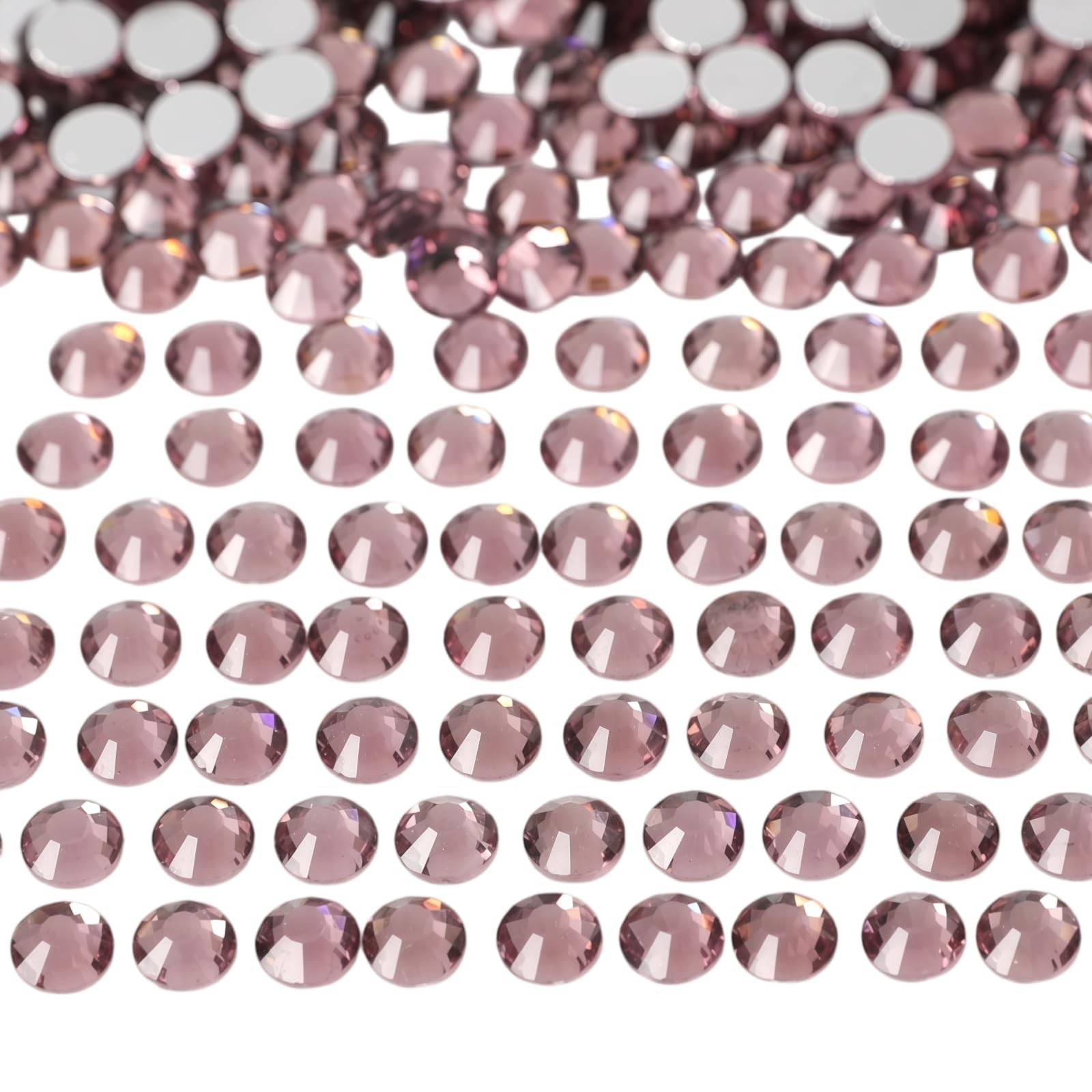 Diamonland Flatback Glass Crystal Rhinestones Rounds Gems for Bedazzling Nail…