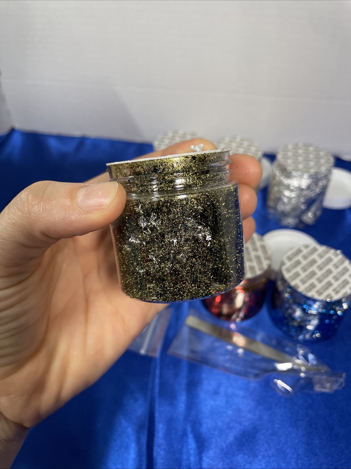 Gold Foil Flakes for Resin Metallic Silver Copper, Red Blue Leaf Flakes