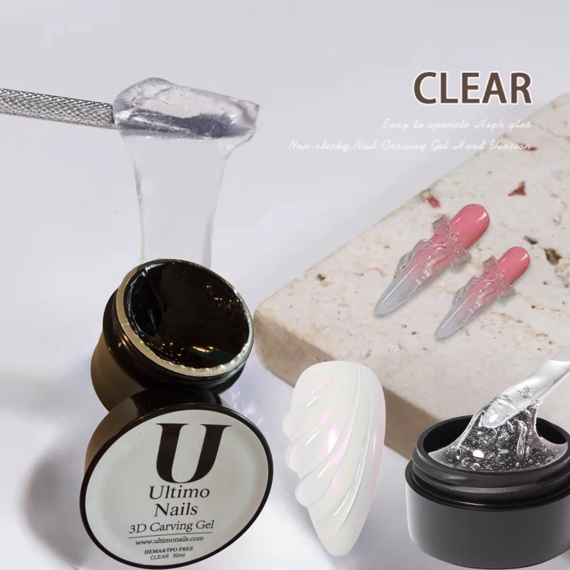 3d gel Ultimo 50g clear