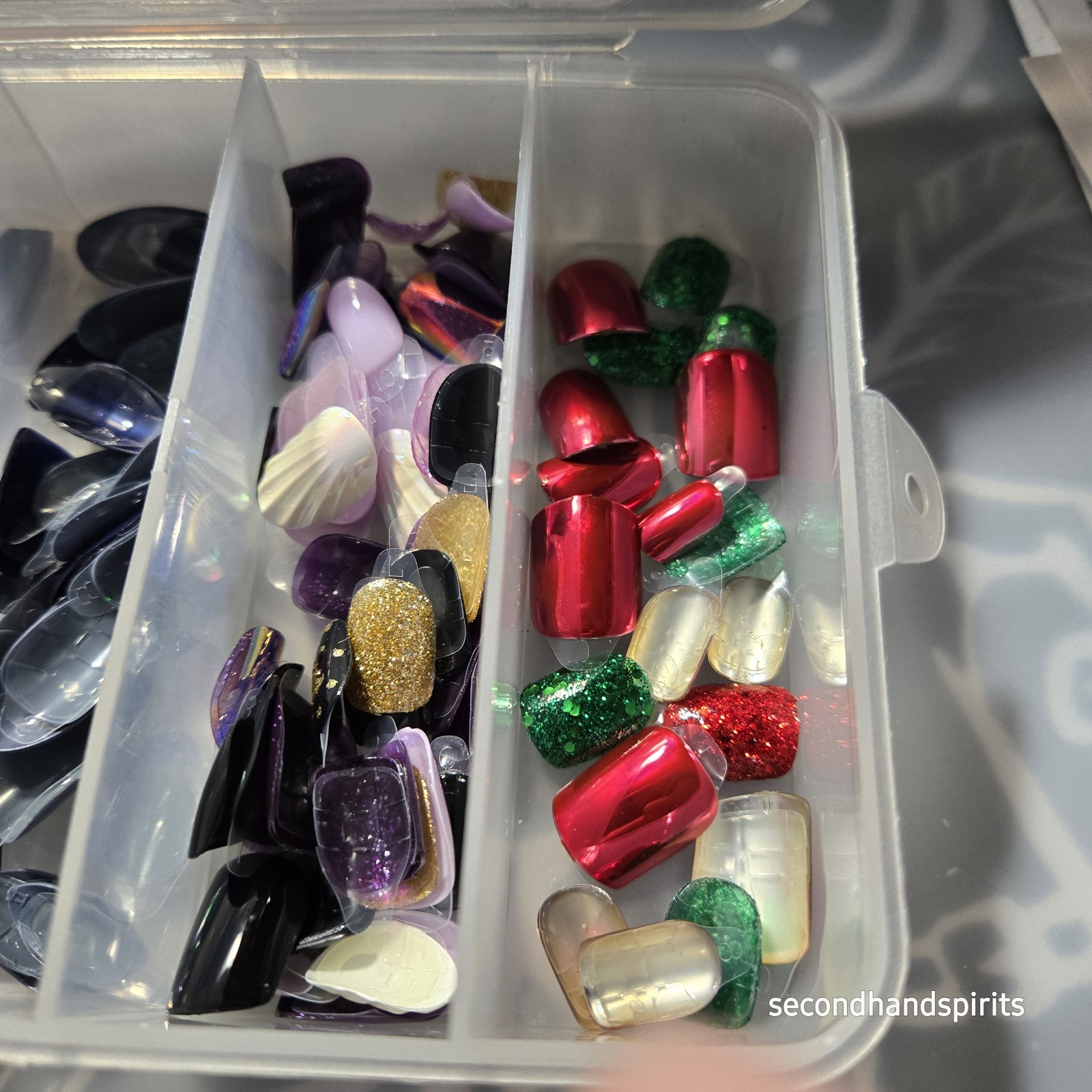 Press On Nails Kit Nail Womens Diy Nail Multicolor Assorted Lot Mainly Holiday