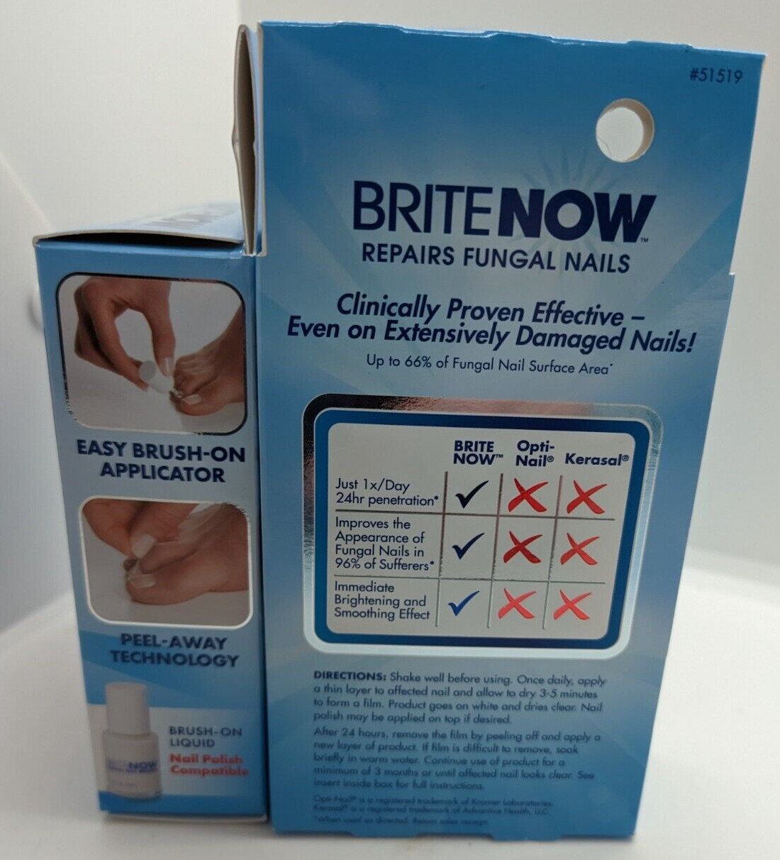 Proclearz BriteNow Renews/ Repairs Fungal Nails 0.5 FL. OZ NEW LOT OF 2
