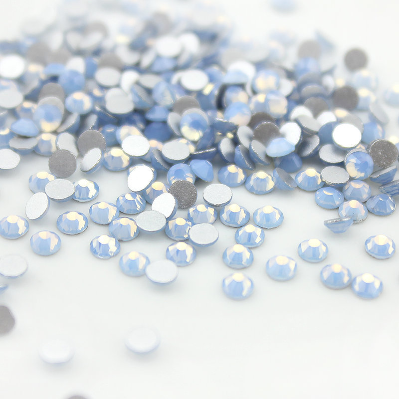 520 pcs Mix Size Opal Crystal Nail Art Rhinestones 3D Flatback Nails Decorations