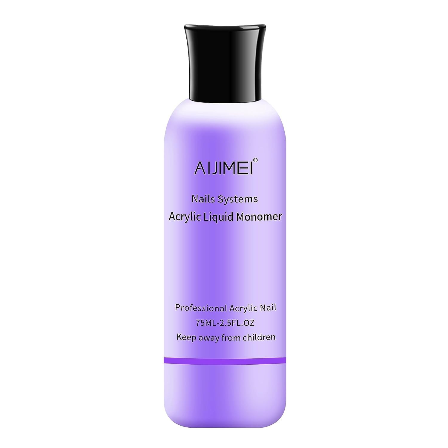Acrylic Nail Liquid Monomer 75ml – Salon-Quality Adhesion & Non-Yellowing