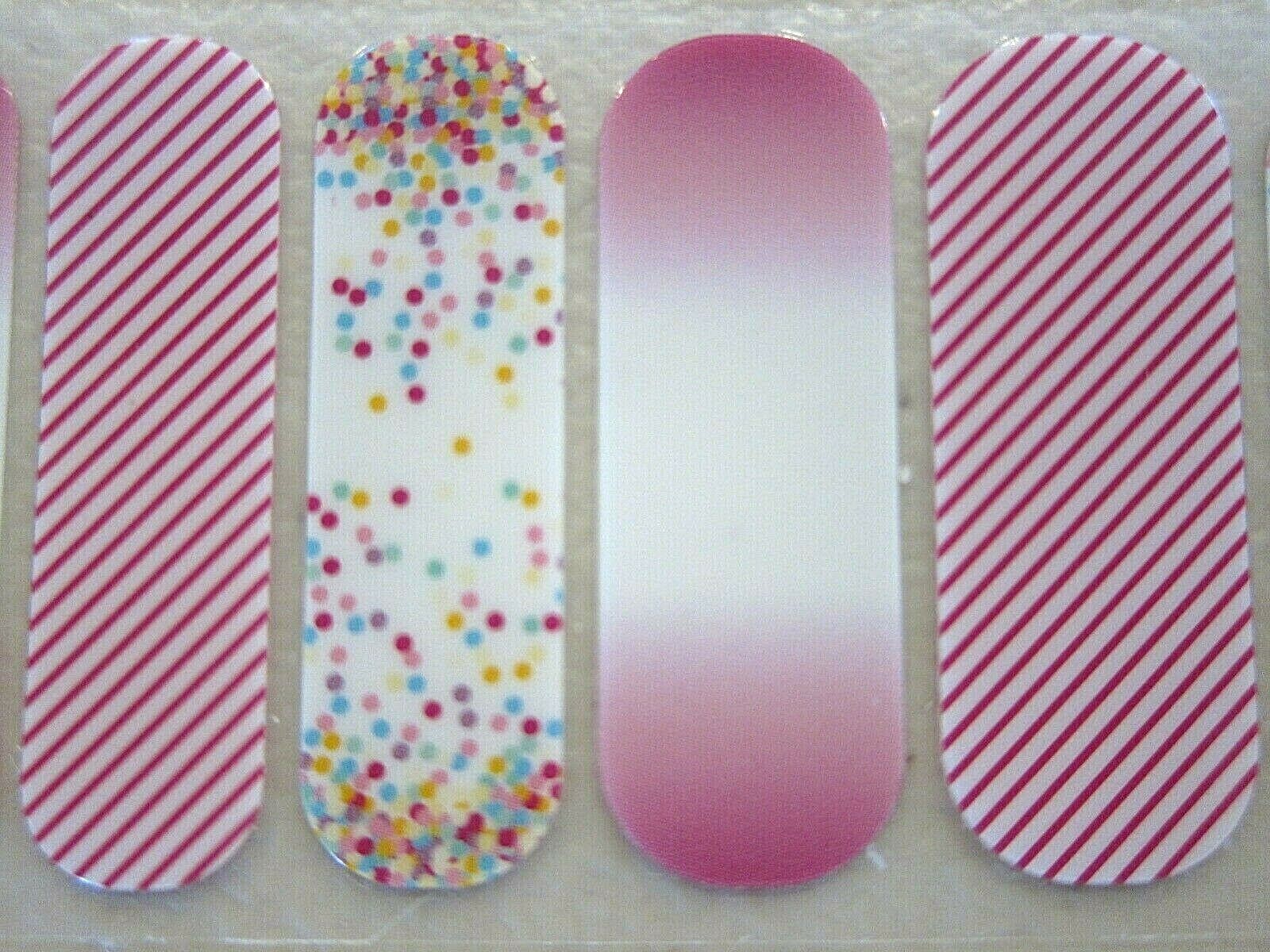 Jamberry Nail Wraps ~ HALF SHEET ~ HAPPY BIRTHDAY Spring Celebration