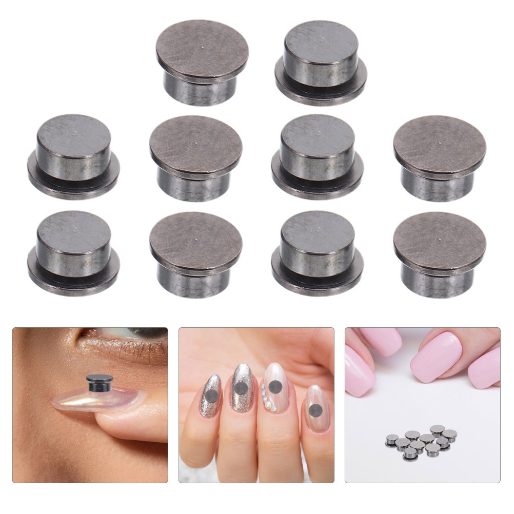 10 Pcs Nail Art Jewelry Bearing Spinner Rotating Shaft Metal High-speed