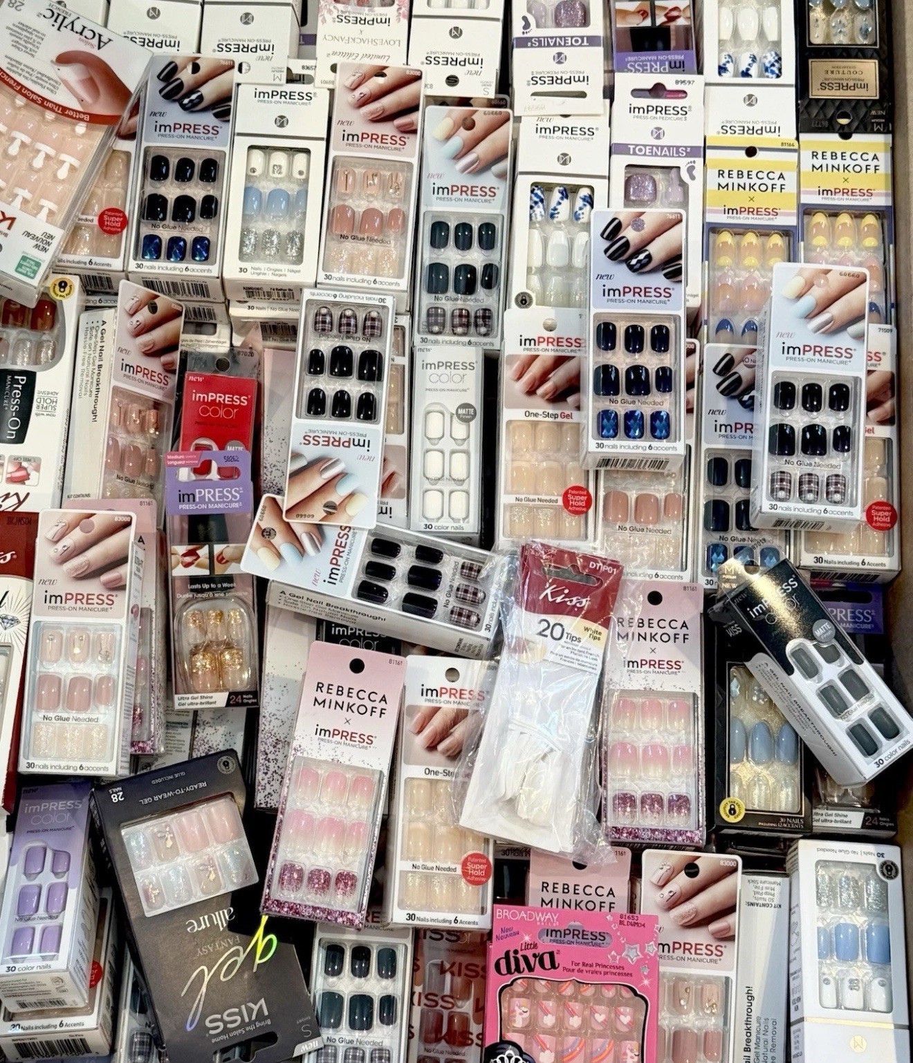 20,50,100~Kiss Nails,ImPress,PressOn,Acrylic,Fantasy,Voguish,Classy,*YOU CHOOSE*