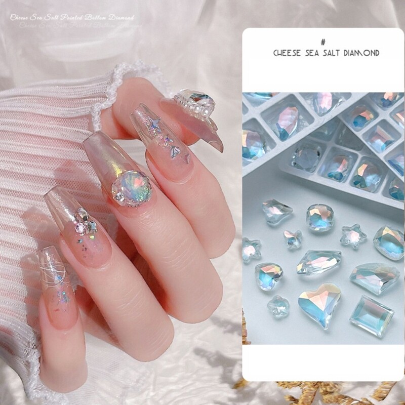 Crystal Art Rhinestones Diamonds Decorations Rings Earring