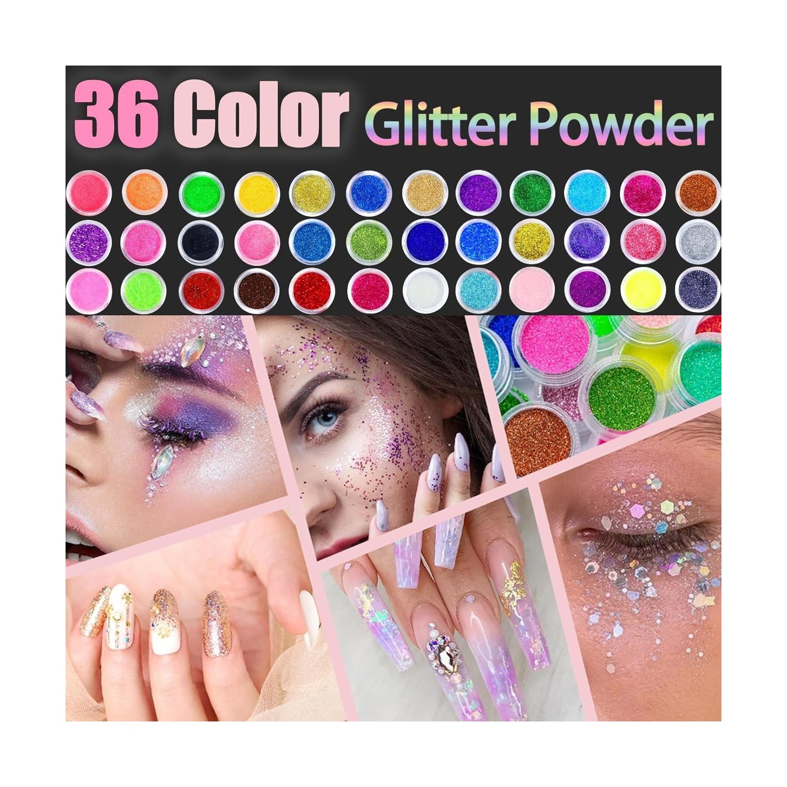 Professional Acrylic Nail Kit for Beginners with Everything Com… FAST USA SHIP