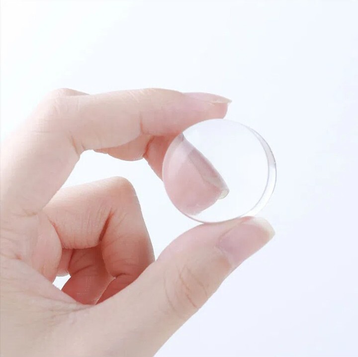 Clear Jelly Silicone Nail Art Stamping Tool Stamper