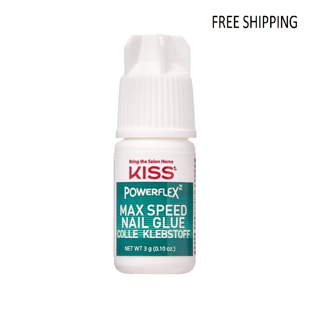 Kiss Powerflex Glue Products Maximum Speed Nail Glue Super Strength Bonds In Sec